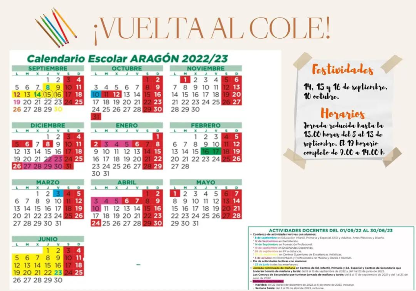 Calendario escolar 2025 26 aragon 3